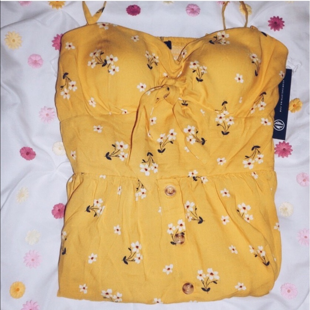 As U Wish yellow sundress